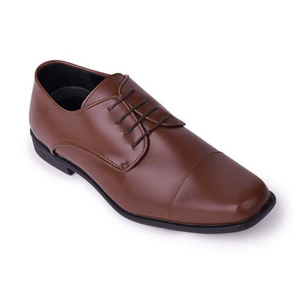 Cognac Brown Oxford Shoe