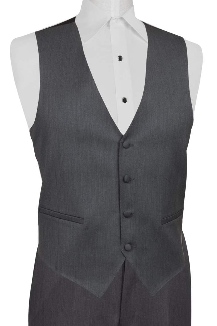 Steel Grey Sterling Suit Separates Vest Style No. NF392 - Black Tie ...