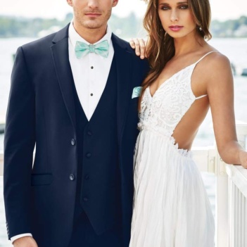 Michael Kors Navy Sterling Wedding Suit