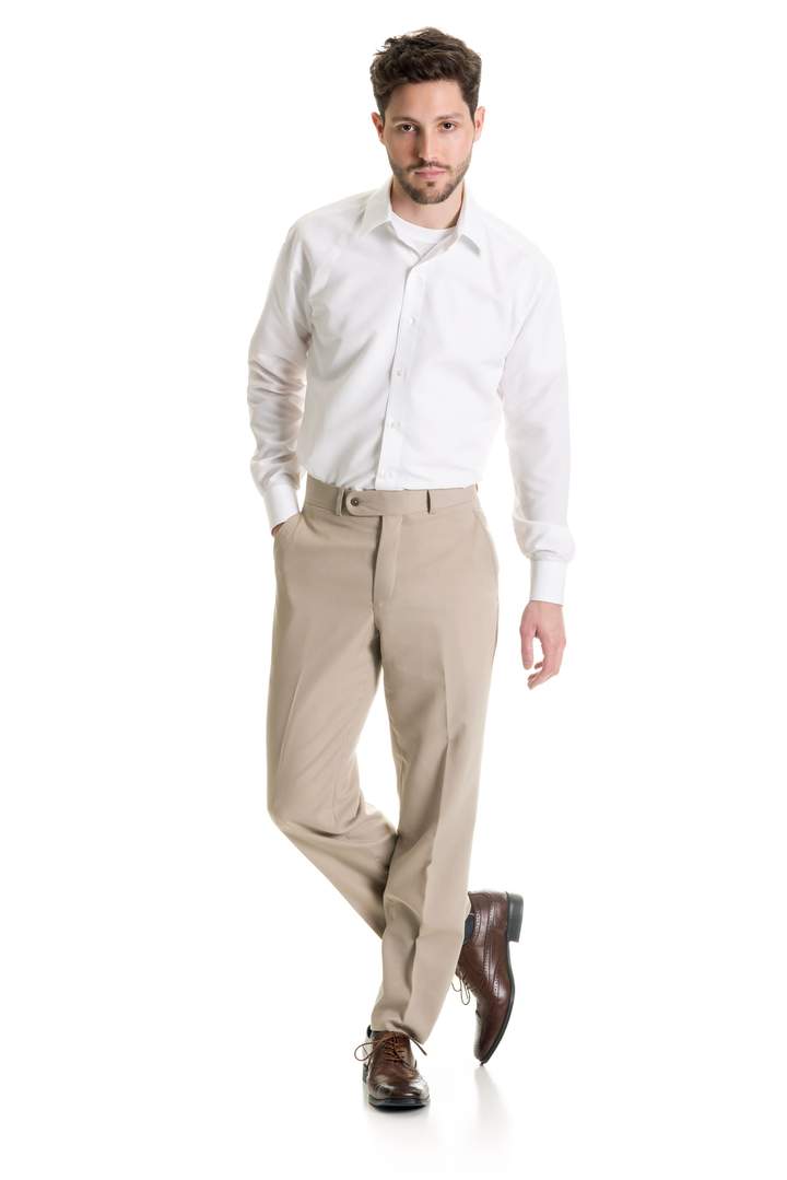Tan Slim Fit Suit Pants Style No. N8TP - Black Tie Formalwear